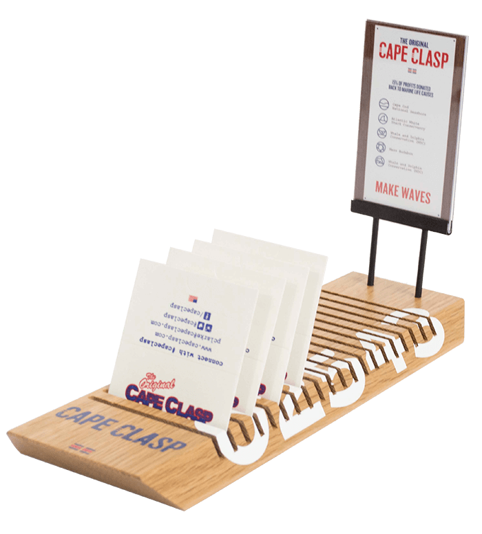 Accessory Cape Clasp Product Card Display