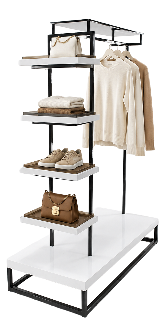 Apparel Mid-Store Fashion Merchandiser
