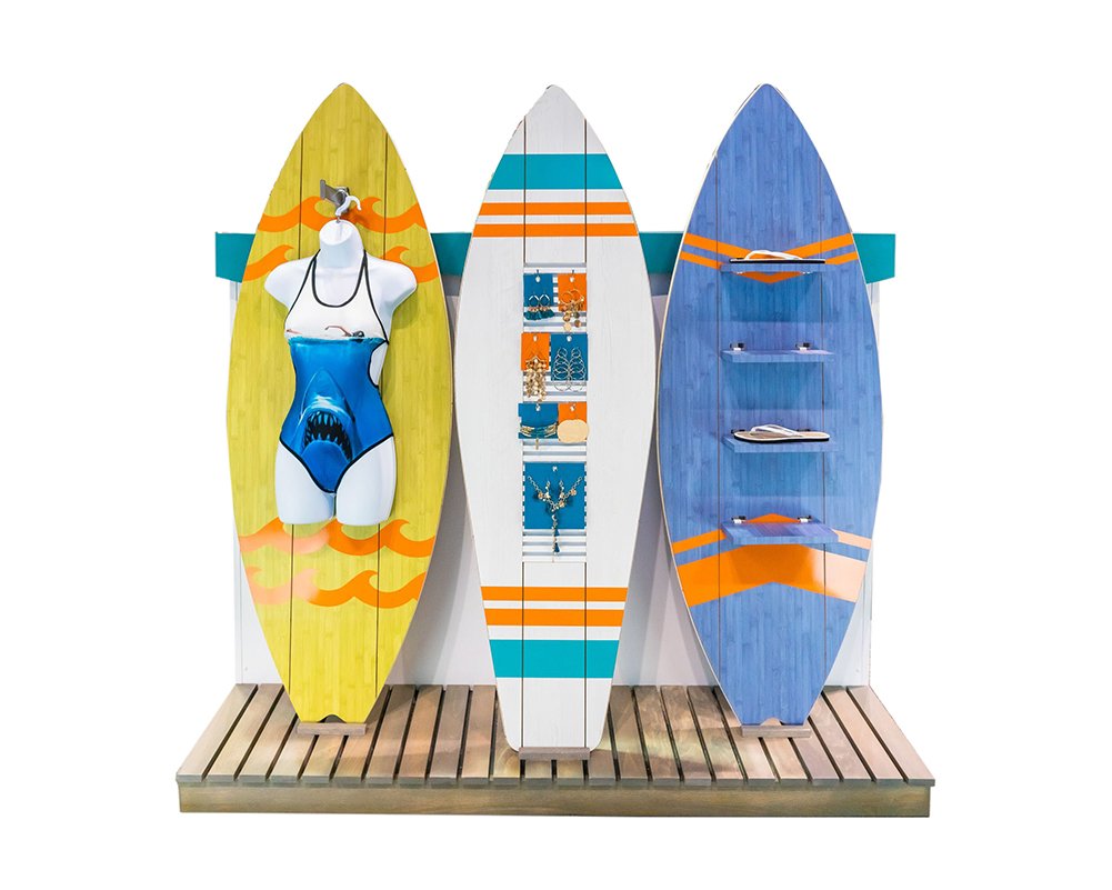 Mid-Store Surf's Up Feature Unit