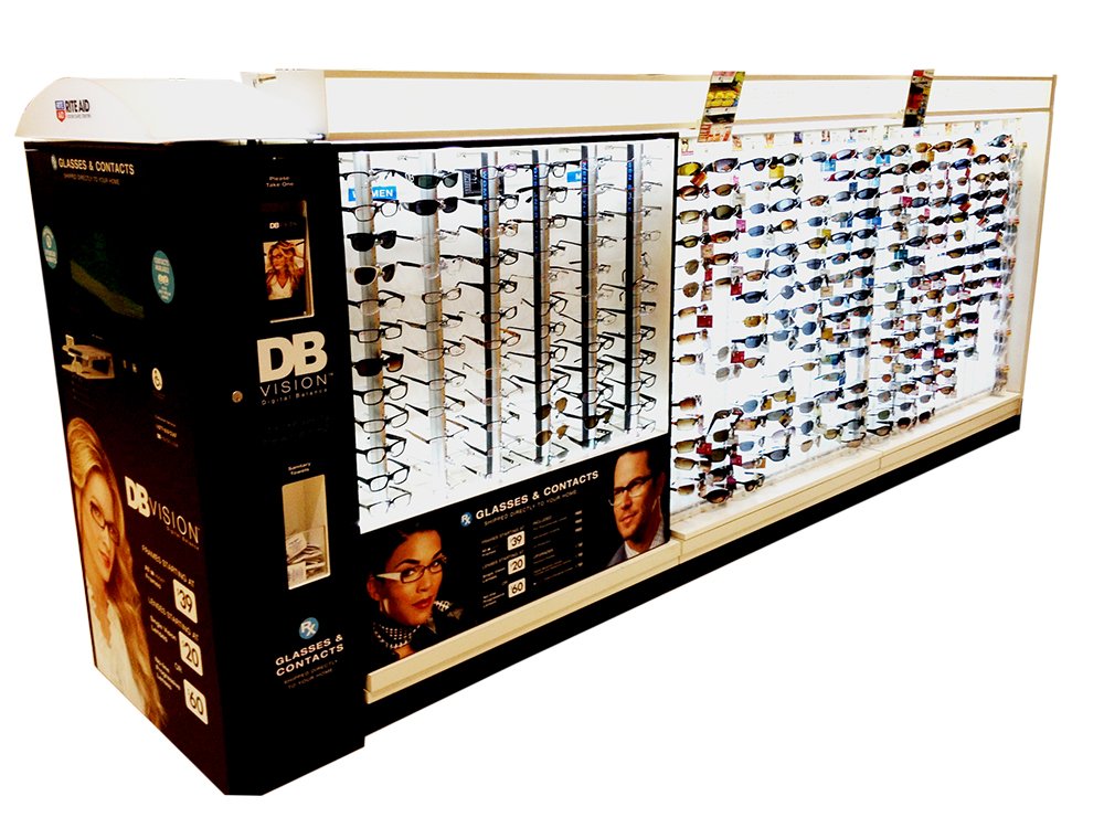 Eyewear In Aisle Lit System