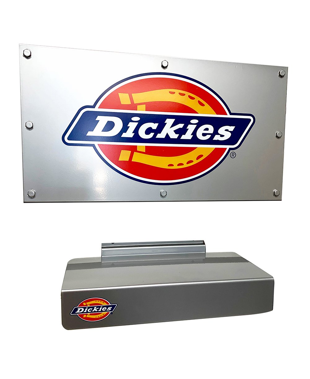 Dickiees Placard and Shoe Shelf