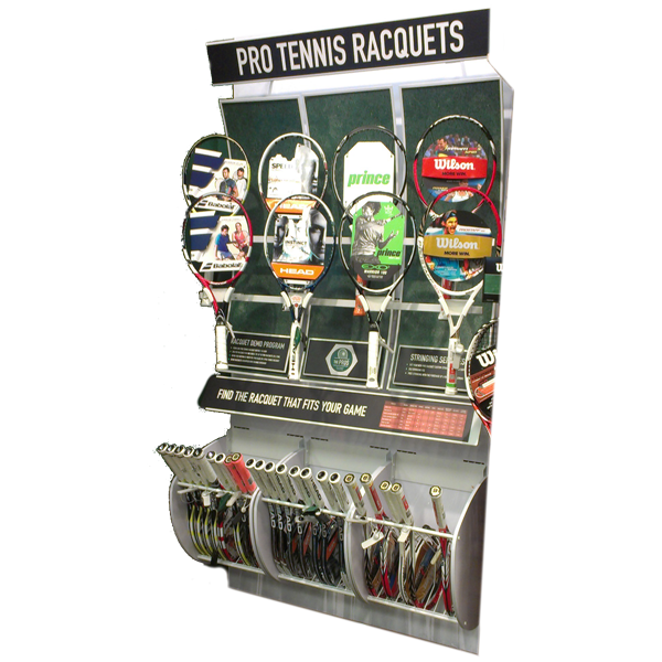 Sporting Goods Perimeter Racquet Fixture