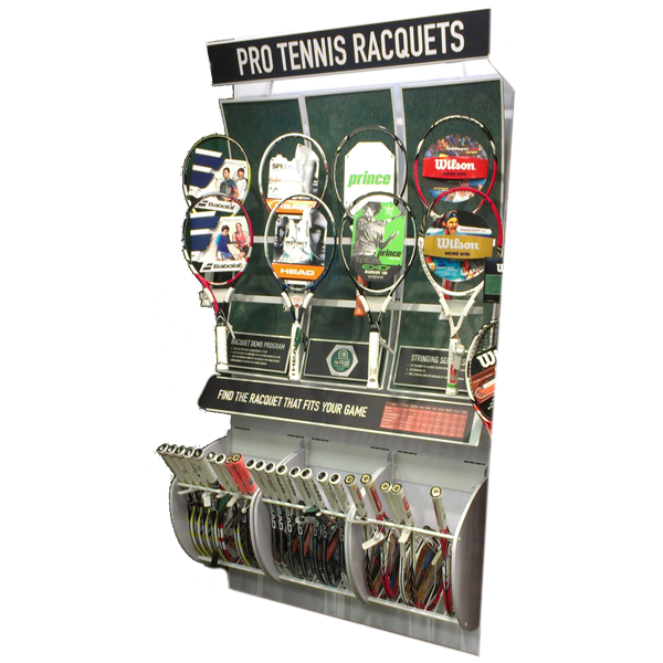 Sporting Goods Perimeter Racquet Fixture