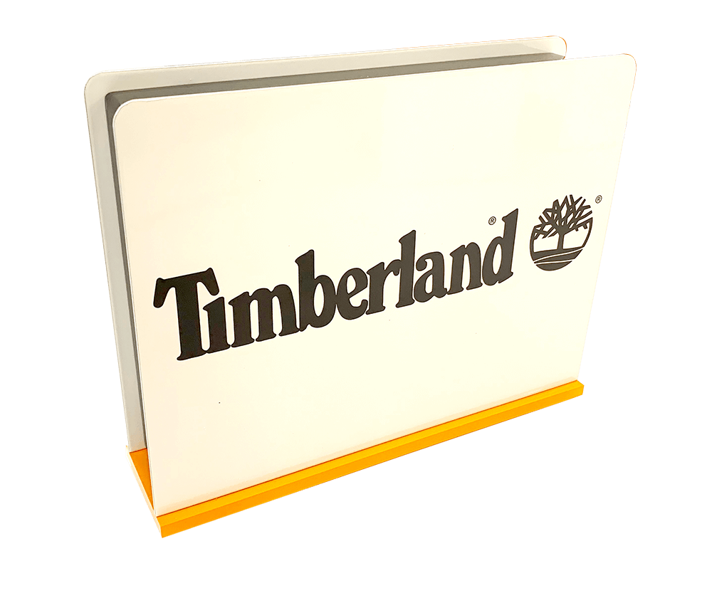 Footwear Timberland Brand Sign