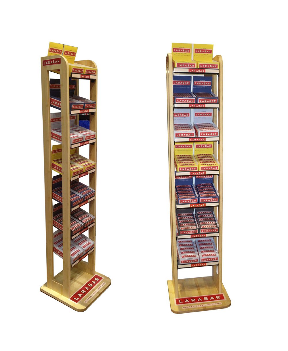 Grocery Fixture Wood Snack Unit