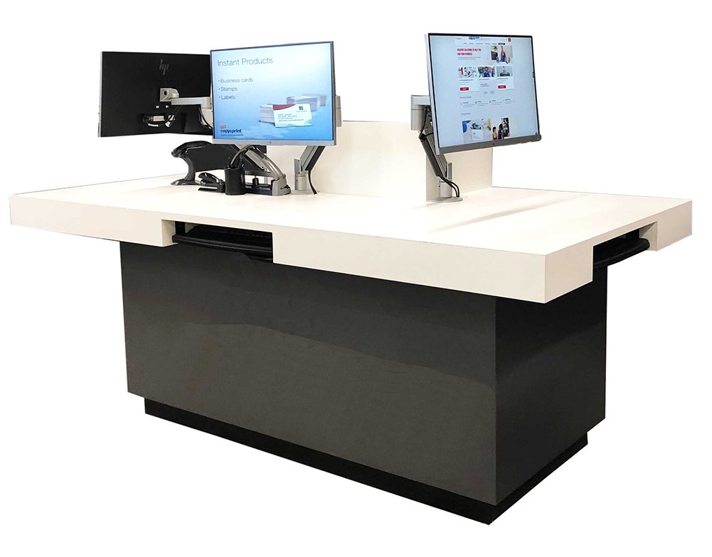 Customer Service Print Counter