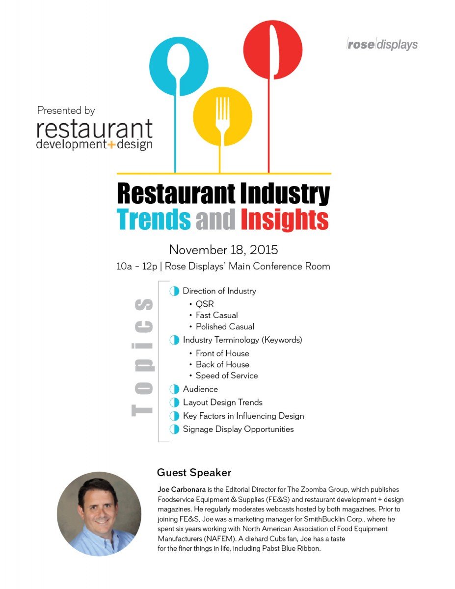 Restaurant Industry Trends and Insights Rose Displays