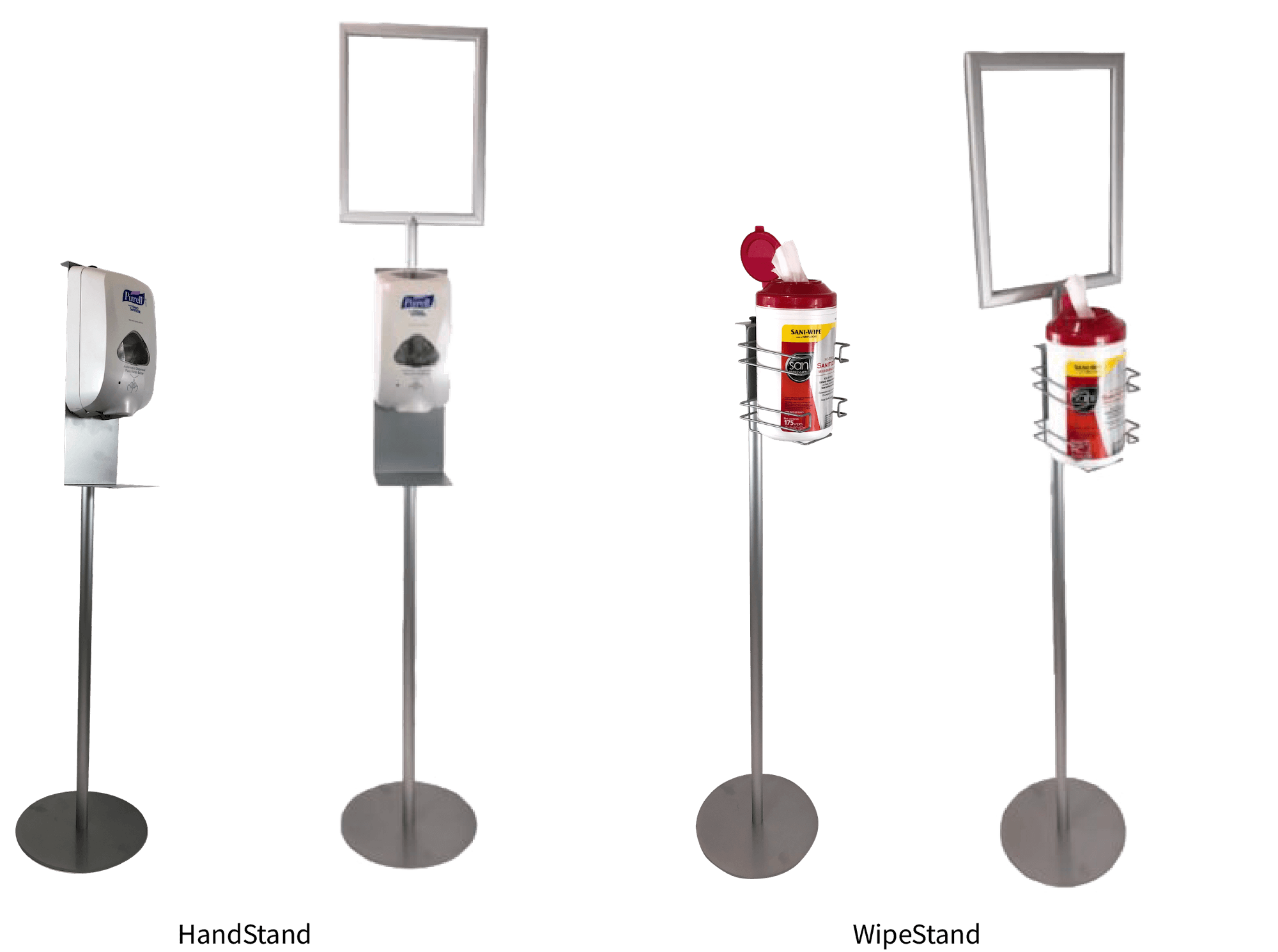 NEW! Sanitization Series Floor Stands