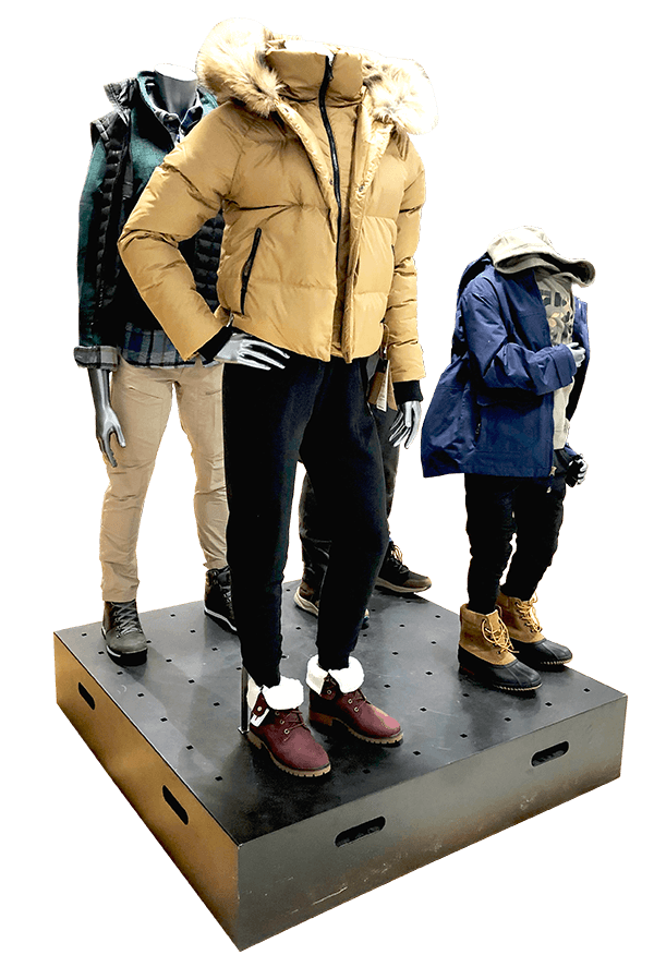 Sporting Goods Mid-Store Mannequin Deluxe Multi Base