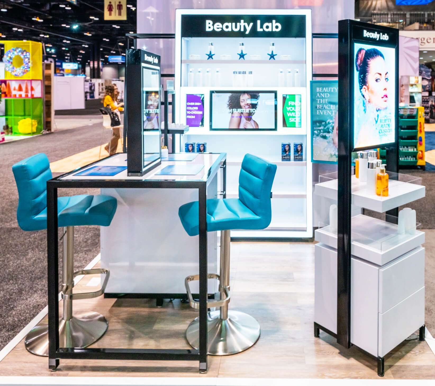 Beauty Lab Displays